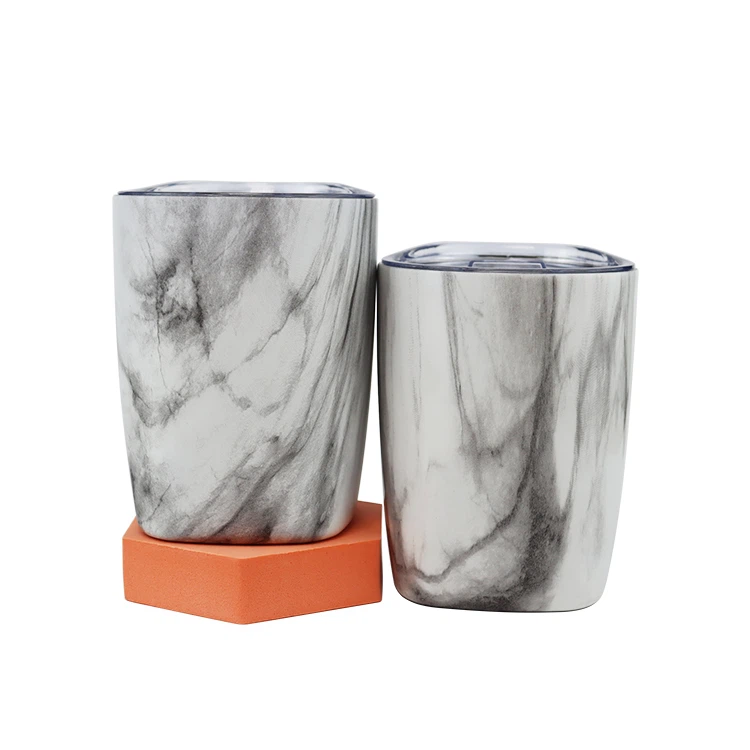 8oz Wisky Stainless Steel Stemless Wine Glass Tumbler
