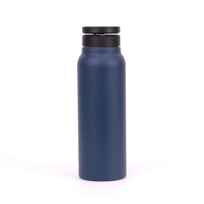 24oz Insulated Stainless Steel Flask With Magnetic Phone Tripod Mount Stand For Gym Sports Travel Car Cup