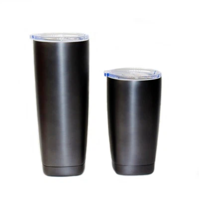 550ml Tumbler with Screw On Lid and Square Bottom